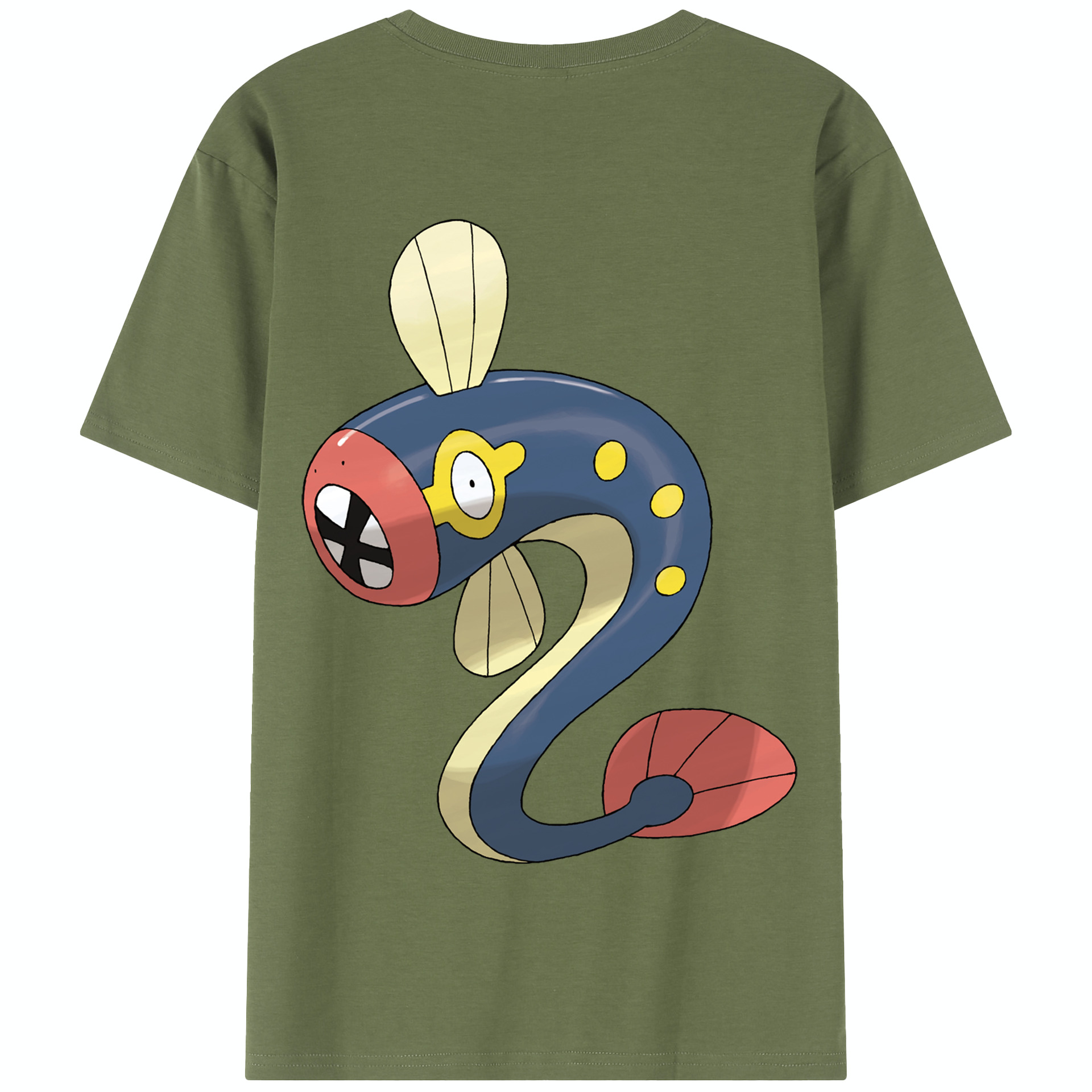 （画像用） ポケットモンスター Pokémon 綿100％半袖Tシャツ（背面プリント）